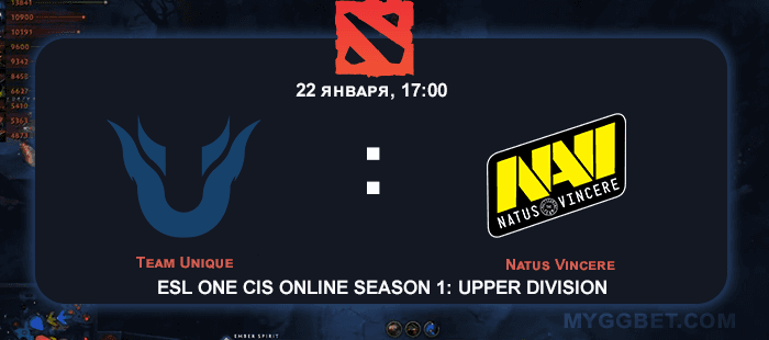 Team Unique — Natus Vincere: прогноз на матч 22 января
